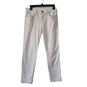 Joe's Jeans Vintage Reserve Easy Crop in Off White Jeans